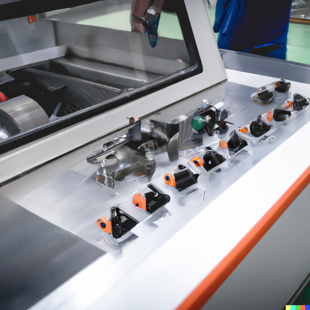 A picture of efficient and quality manufacturing in a machine manufacturing plant Makina imalatı Sektörü
