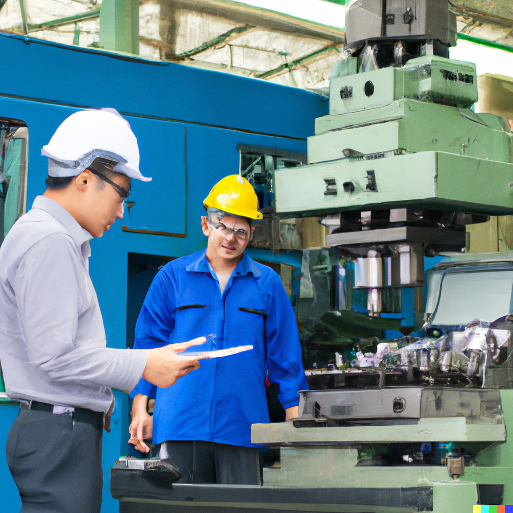 Machinery manufacturing plant with good strategic planning and management Makina imalatı Sektöründe