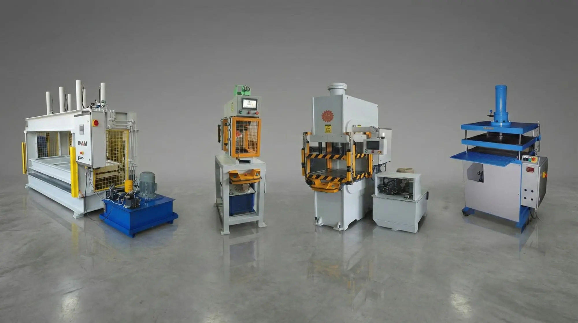 Special-purpose hydraulic press models in different capacities