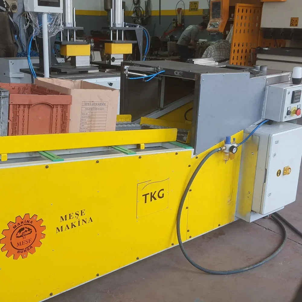 Meşe Makina Poka Yoke entegre edilmiş kasalama makinası